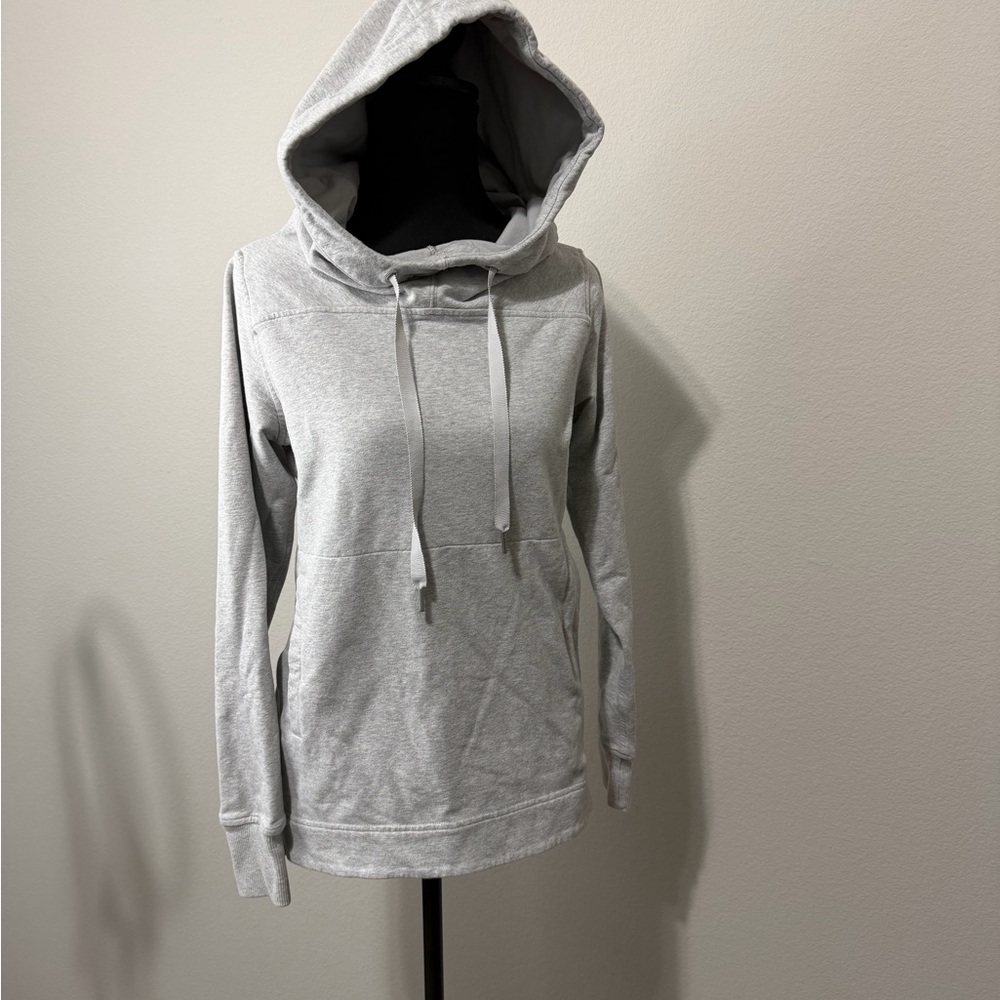 lululemon athletica Light Gray Cowl Neck Sweatshirt -B11